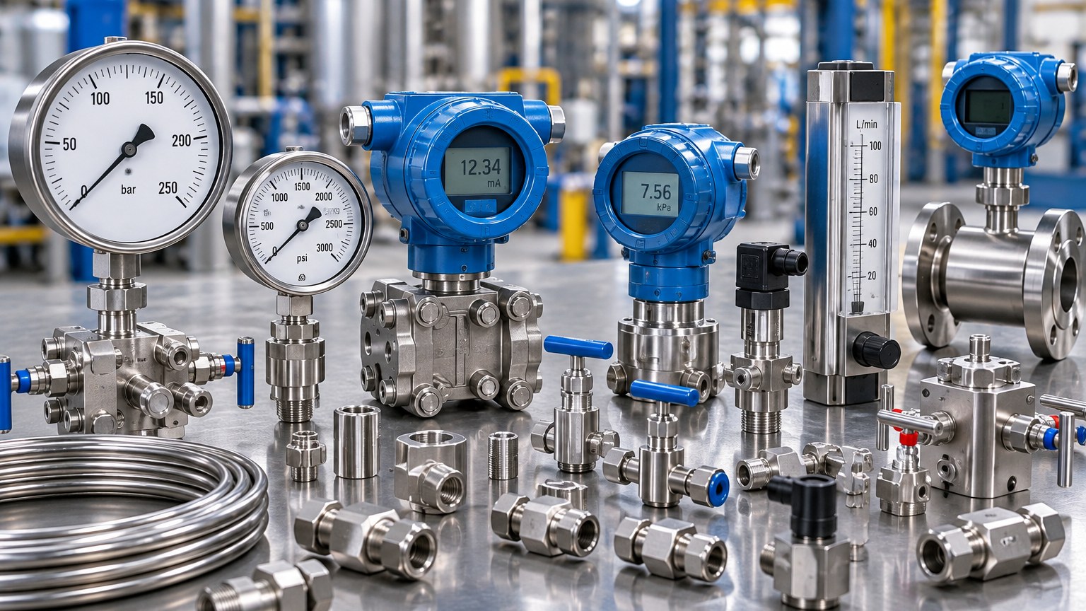 Industrial process and instrumentation environment